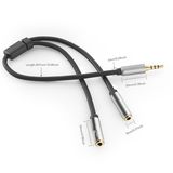 Couple Audio Cable One Divides Two 3.5mm Splitter Audio Cable