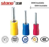 Ptv Type Pin Shape Pre-Insulating Terminal Needle Terminal