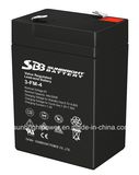 UL Approved 6V4ah Maintenance Free Rechargeable VRLA Batteries