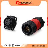 Copper Alloy Gold-Plated 7pins Power Wire DC Screw Connector Cable Price Favorable