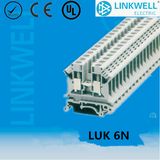 Electric Board Mounting Block Terminal with CE Certificate (LUK 6N)