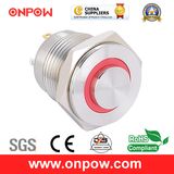 Onpow 16mm Illuminated Push Button Switch (GQ16pH-10E/J/R/12V/S, CE, CCC, RoHS)