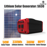 330wh Portable Generator Power Supply 50W Solar Energy Storage