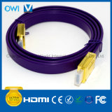 Flat HDMI Cable 19 Pin Plug-Plug Cable for 4K & HDTV
