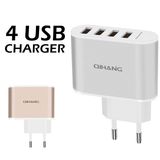 4.2A Four USB Fast Charging Mobile Phone USB Charger