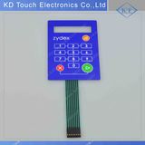 Waterproof Metal Dome Tactile Membrane Switch Keypad with Nicomatic Connector