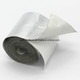 Heat Reflective Aluminum Coated Fiberglass Tape with Adhesive Coating