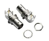 Zinc Alloy Right Angle PCB Mount Female BNC Connector
