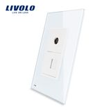 Livolo Us/Au Standard TV&Computer Socket (TV/COM) , Vl-C591vc-11