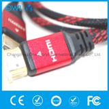 Two-Tone Metal Assembly 4K HDMI 19pin Plug to Plug Cable