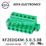 PCB Pluggable Screw Terminal Block with Flang