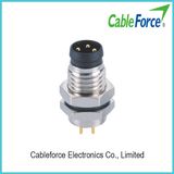 M8 3pin Male PCB Connector IP67 Waterproof Connector for Sensor and Actuator with PCB Contacts