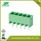 Electrical PCB Pluggable Terminal Block with Straight Pin, Male and Female Green Connector with High Current Wj15edgvc/RC/Vh/Rh, Pitch 2.5mm