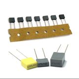 Mini 5mm Box Type Metallzied Polyester Film Capacitor 104j 250V