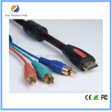 HDMI to 3 RCA Audio Video Aux AV Converter Adapter Cable