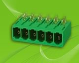 Plugable Terminal Block with No Smoke Self-Extinguishing Material