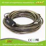 High Speed USB to USB Cable Extension with Active Repeater