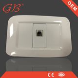 Hot Sale South American 2 Gang Telephone Socket