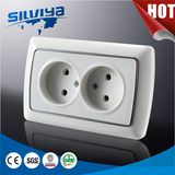 Non-Grounding 2 Gang 2 Pin Wall Socket (16A 250V)