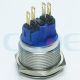 Vandal Resistant Metal Latching Type Push Button Switch