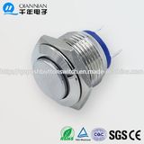 Qn16-A6 16mm Momentary Elevated Head Pin Terminal Metal Push Button Switch