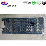 Fr4 PCB Circuit Gold Plating with Blue Soldermask