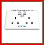 British Bs CE UK Standard Plug Socket USB 5V1a Wall Plates Socket
