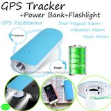 Power Bank Mini GPS Tracekr with Flashlight & Geo-Fence (V20)