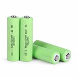 Ni-MH Rechargeable Battery of AA Size 600mAh 1.2V