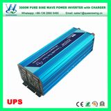 3000W 12V/24VDC 110V/220VAC Pure Sine Wave Power Inverter with UPS 25A Charger (QW-P3000UPS)