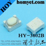 High Quality Tact Switch with 3.2*4.2*2.5mm Round Handle (HY-3602B)