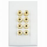 AV Wall Plate Wall Socket Speaker Panel (9.1107)