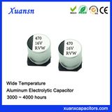 High Stability 470UF 16V 300hours SMD Electrolytic Capacitor