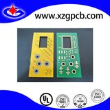 Double-Sided Yellow and Green Mask PCB with Lead-Free HASL