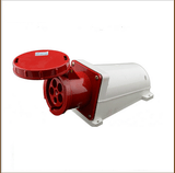 3p 4p 5p IP67 Wall Mounted Inudrial Plug/ Industrial Socket 63A/125A