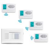 Underfloor Heating Central Control System Programamble Wireless Room Thermostat