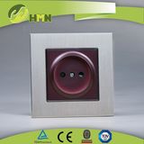 TUV Certified EU Standard Brushed Aluminum Russian Socket