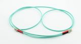 LC Om3 Duplex Aqua Fiber Optical Patchcord