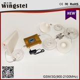 2018 New Model Signal Booster Gold Dual Band Signal Repeater 2g 3G Amplifier with Factory Price for Phone