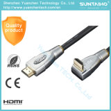 Male to Right Angle Male Metal Head 1080P HDMI Cable
