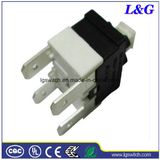 UPS Power Push on-off Micro Rocker Push Button Switch (MPS21)