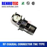 90 Degree Female Gender TNC Connector for PCB Mount