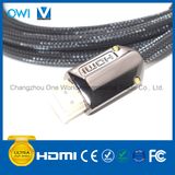 Metal Assembly HDMI 19pin Plugto Plug Cable with Gold Plug