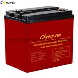 6V 250ah Deep Cycle Solar Gel Battery for Golf Cart/Forklift