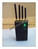 Cell Phone Jammer for GSM/CDMA, 3G, WiFi Signal with 4 Antennas