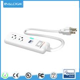 Z-Wave Smart 2 Outlets America Us Power Socket, Power Strip