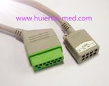 Nihon Kohden Snap&Clip Trunk ECG Cable