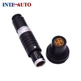 Fischer M9 4-Pin Circular Push-Pull Connector for Communication