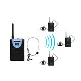 Professional Tp-Wireless Tour Guide System (1 transmitter and 3 receivers)