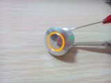 White Color Pushbutton Switch with LED